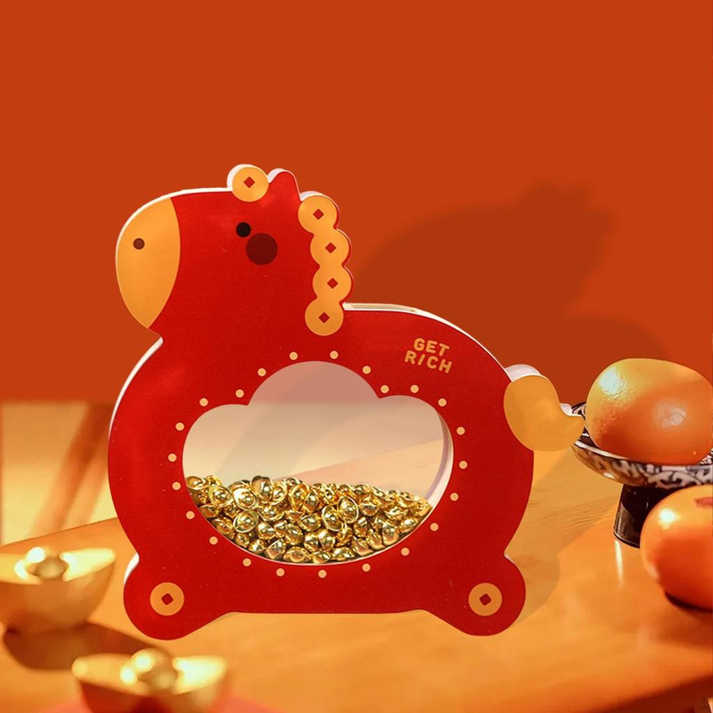 Chinese Year Desktop Ornament Creative Craft Feng Shui Spring Festival Decor for Bedroom