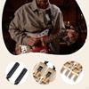 6 Gitarrensättel für E-Gitarren, Metallteile mit Feder und Schraube, Ersatz