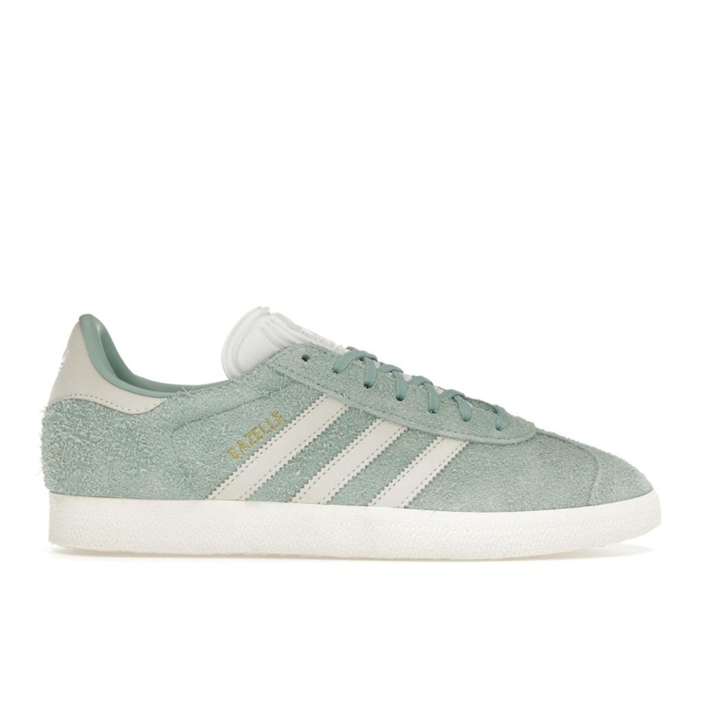 Adidas Gazelle Hazy Green Women Sneakers Teal Off-White Cloud-White IG4393