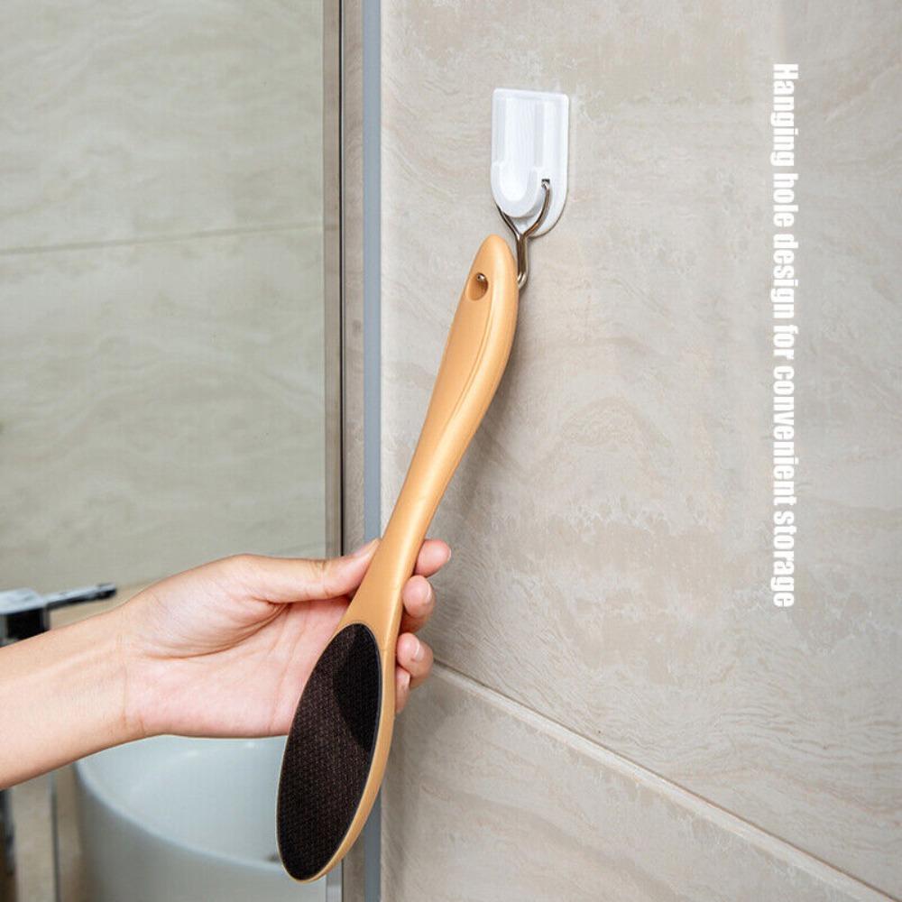 

ABS Handle Heel File Exfoliation Grinding Foot Stone Hangable Foot Grinder Home