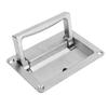 Recessed Pull Handles Spring Loaded Lifting Heavy Duty Zinc Alloy Flush Lift Pull Handles for Boat Trailer RV