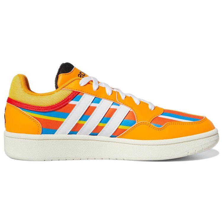 Adidas Neo Hoops 3.0 Sesame Street Collaboration Casual Low-Top Sneakers Unisex Sneakers Orange GX3703