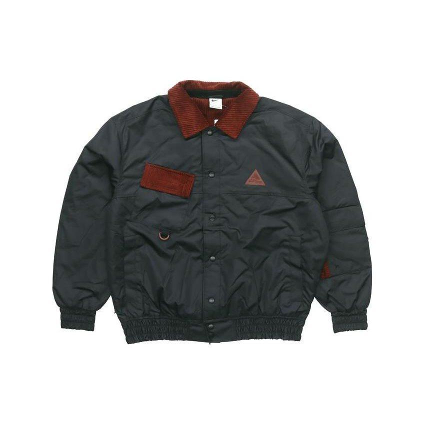 Nike Jackets Men's Black Lapel Moderate Pilot DQ6120-010