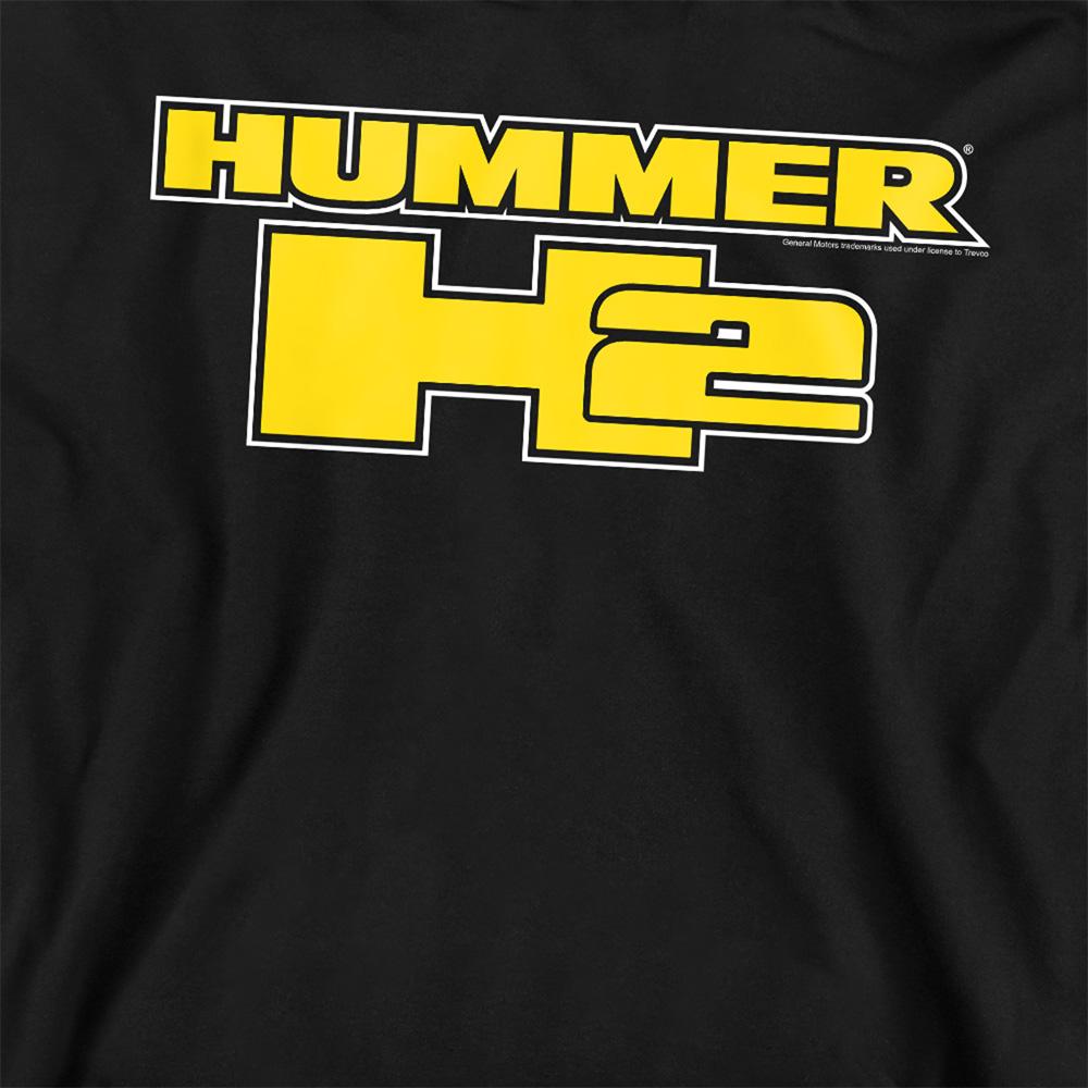 Hummer Unisex Adult H2 Block Logo Sweatshirt