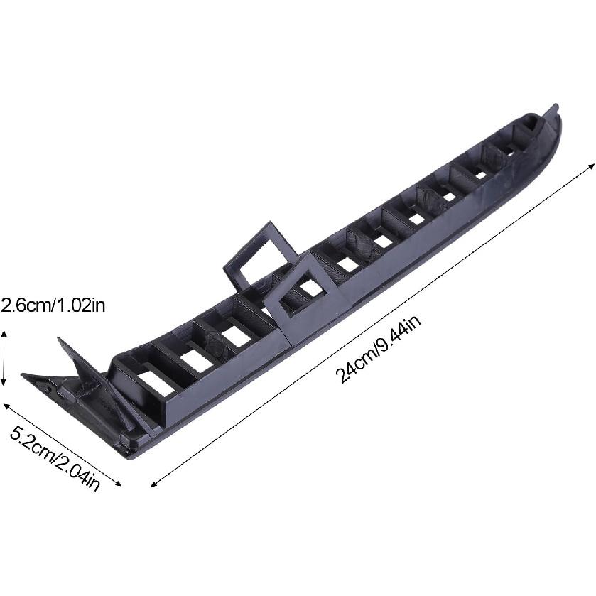 Car Front Bumper Air Inlet Grille Cover Trim 51118056599, 51118056600 Bumper Lower Grille Trim Molding Fit for BMW F80 M3 F82 F83 M4 2015-2017,Right