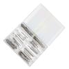 100 Sets Stainless Steel Watch Pins Friction Strap Pressure Bars with Rivet Ends Watch Repair Tools Size 12mm To 26mm