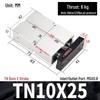 TDA Double-Axis Double-Rod Large Thrust Cylinder - Sizes: 10/16/20/25/32/40/50mm X 20/50/75mm