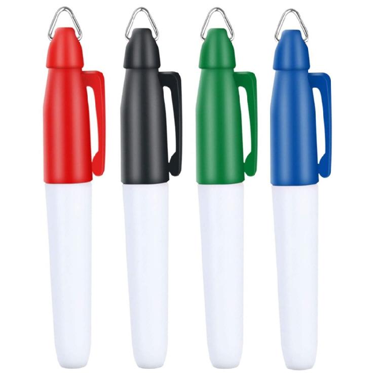 Golf Ball Line Marking Alignment Tools Outdoor 3 Line Marker Stencil with Marker