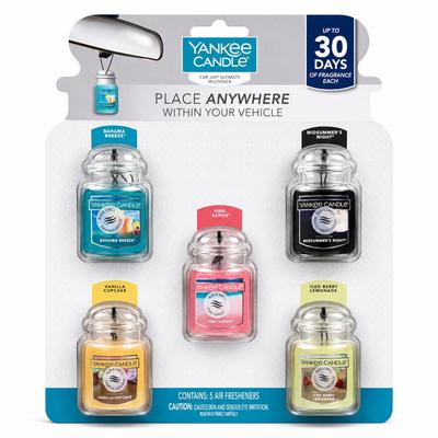 Yankee Candle Auto-Duft Ultimate Mehrpack (5 Lufterfrischer)