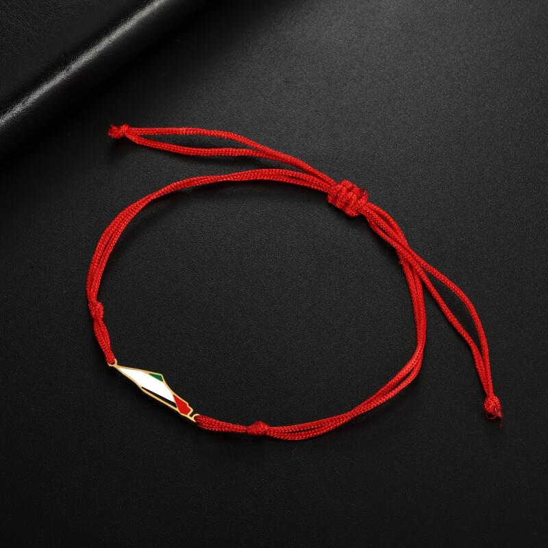 Verstellbares Kettenarmband, zweilagiges Edelstahl-Armreif mit geometrischem Anhänger - Schiebeschließe, Unisex-Schmuck, 15-19 cm, Gold-/Silberfarben