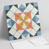 Samoprzylepne Kafelki Dekoracyjne Winylowe Do Domu Geometryczny Wzór Kwiatowy 20X20X20 Cm