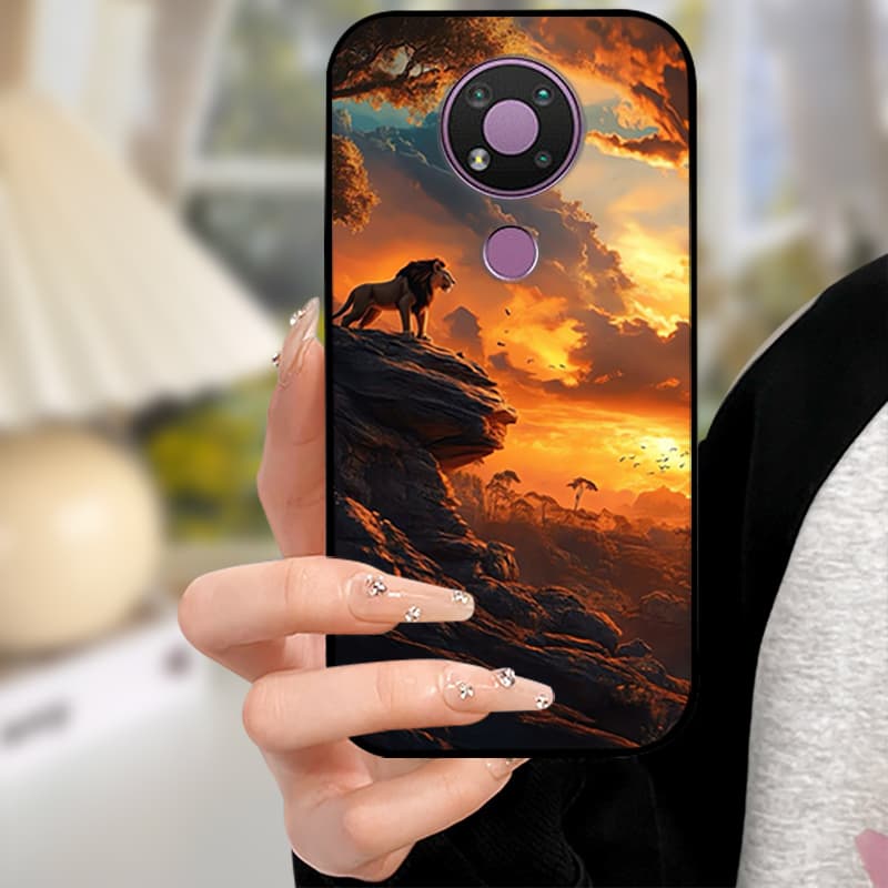Capa For Nokia 5.4 Cases Black Silicon Soft TPU Phone Case For Nokia 5.4 5.1 7.1 Protective Camera Coque Nokia5.4 Back Shells