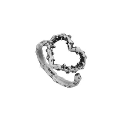 SENTIMENTS NO.611 [BURNISH] SPIKY HEART RING