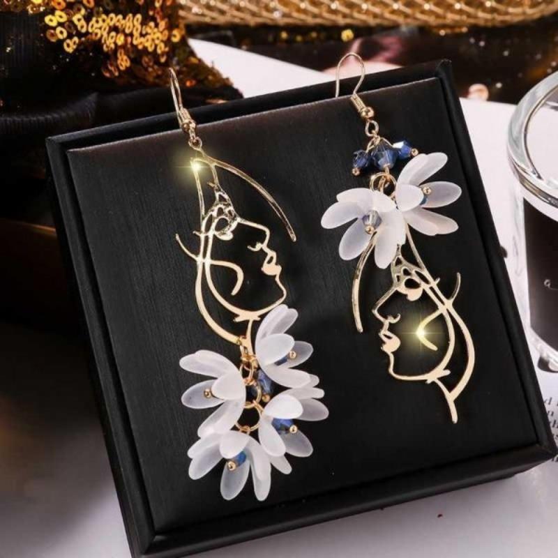 Classical Style Earrings Palace Retro Chinese Ethnic Style Earrings Women's Ancient Chinese Clothing Chinese Style Ear Jewelry