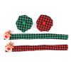 Christmas Pet Costume Dog Cats Christmas Reindeer Hat Headwear Pet Birthday Supply Dog Hat Paids Scarf