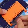 Clip-On Sewing Ruler Edge Stitch Lock And Sewing Gauge Quilting Template with 1.5mm 2mm 3mm 4mm Spacing Hand Sewing Tool for Even