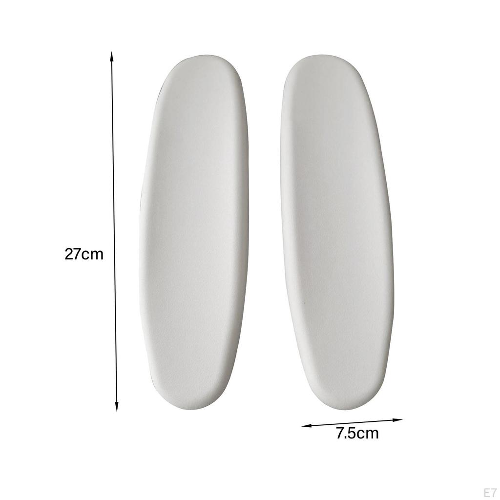1 Pair Arm Rest Cover Chair Armrest Pads for Lifting Swivel Gaming