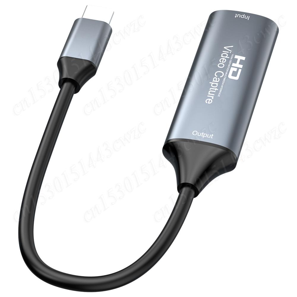 HDMI-Compatible To USB 2.0/USB 3.0/USB-C Video Capture Card Game Grabber Record for Macbook PS4 PC Game DVD Camera Recording