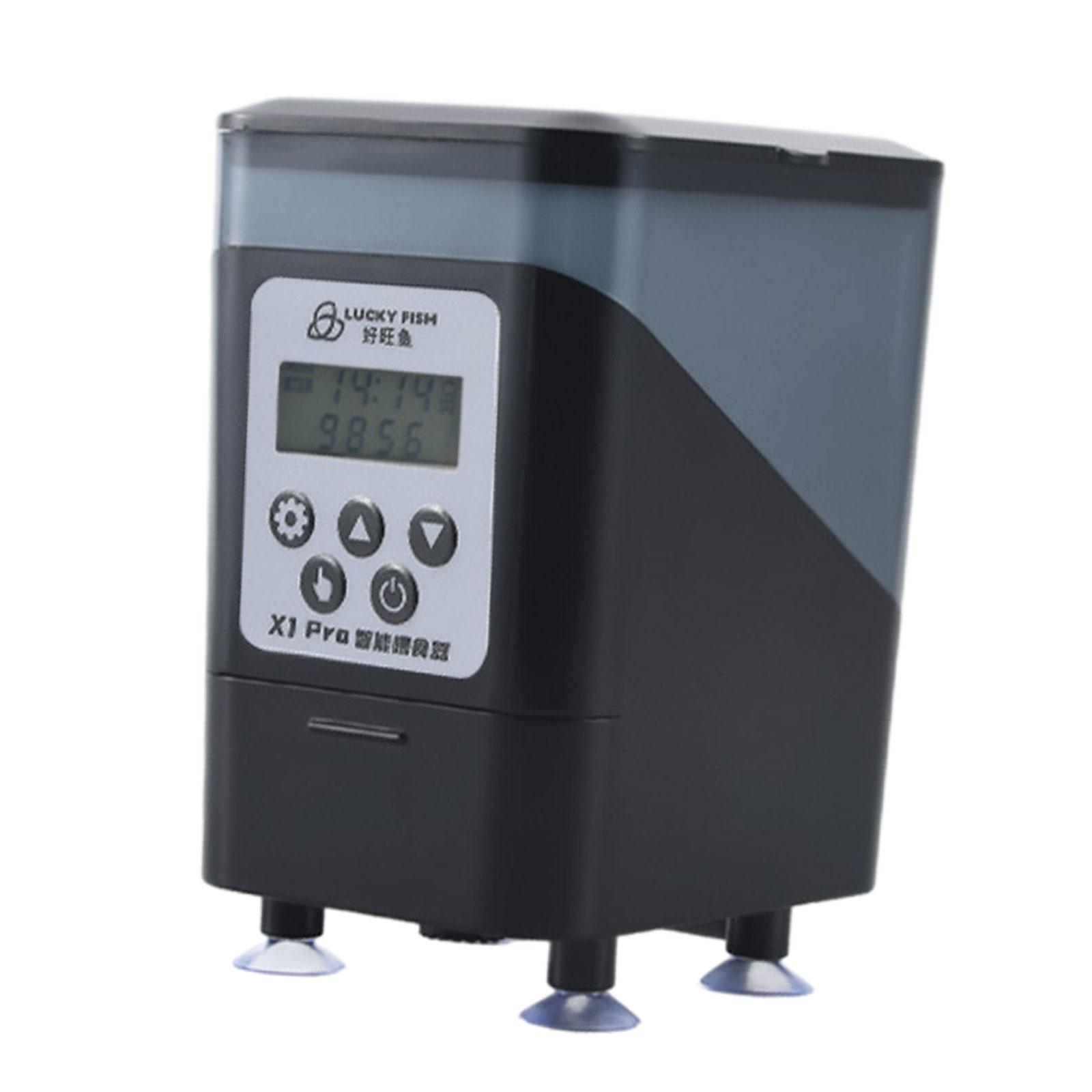 Automatic Fish Feeder Automatic Dispenser 5 Level Amount Adjustable Large