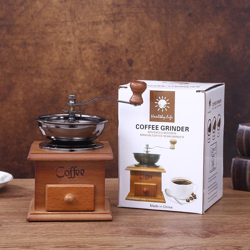 

Portable Hand-Crank Coffee Bean Grinder - OEM Supported
