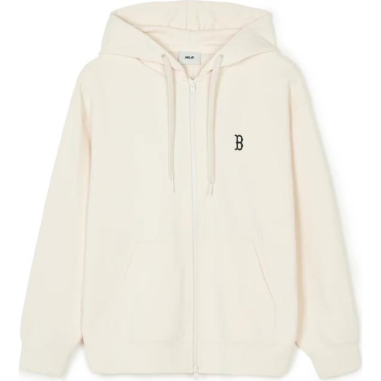 New MLB Boston Red Sox Sweatshirt Unisex Cream 3ATRB0846-43CRD