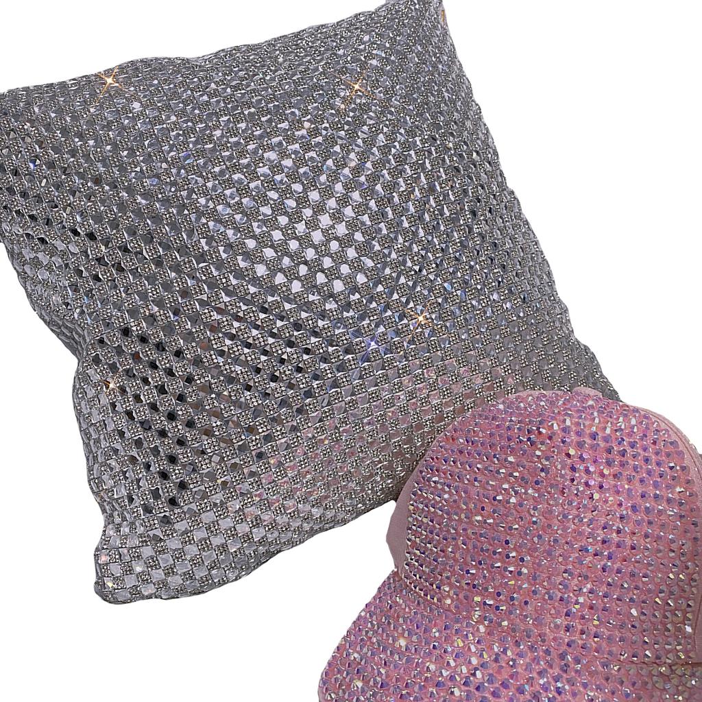 40x40cm Kussensloop Luxe Glitter Bling Sierkussen Diamant Kussensloop Strass Kussensloop Sierkussen Huis Kussensloop