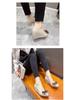 2022 Autumn Bow-Accented Pointed Toe Soft Wedge Heel Shoes