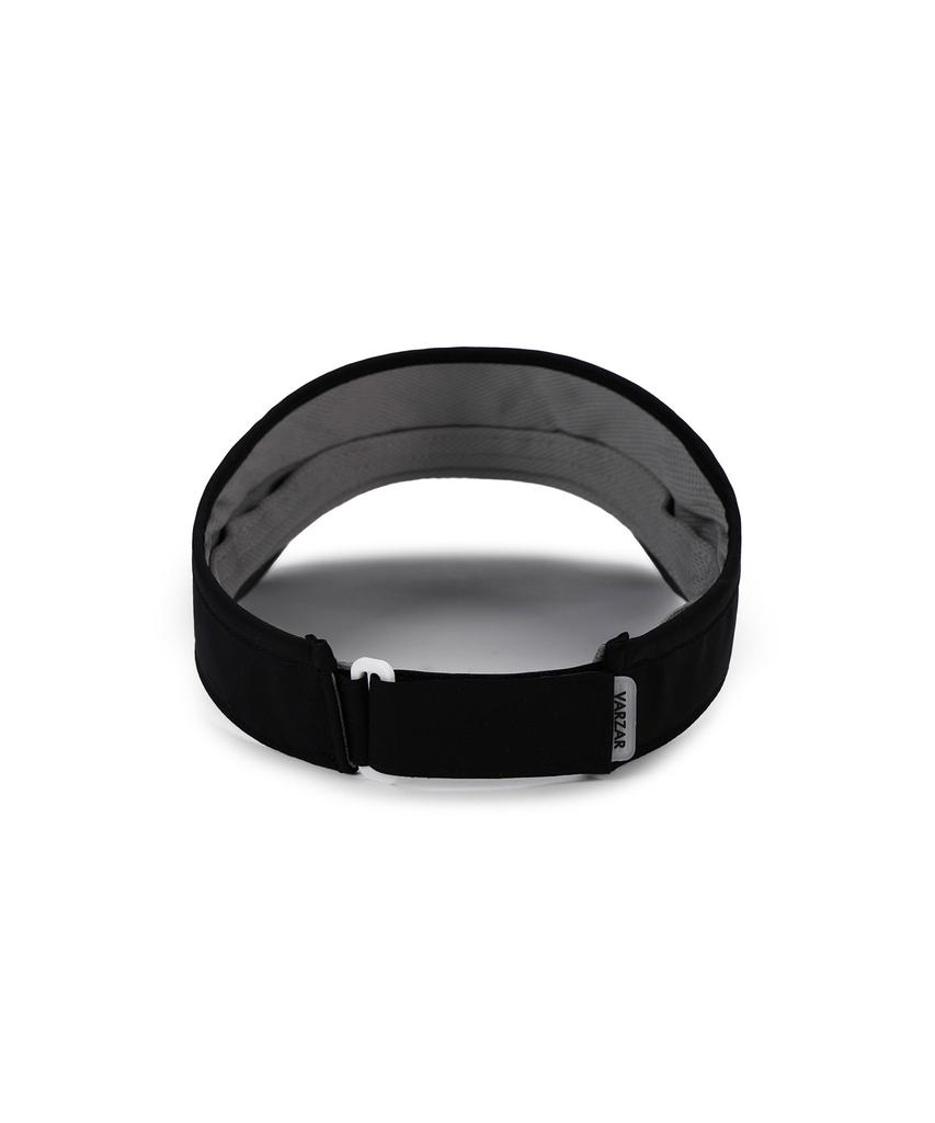 Bajal Sandwich Visor Sun Cap Black