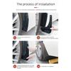 Suitable for Zeerk X -2025 vehicle four-wheel mudguard automotive parts modification accessories