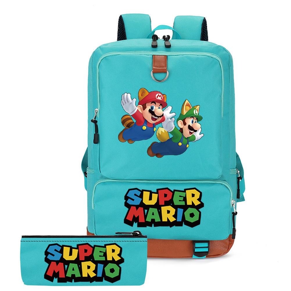Cartoon Backpack, Primary And Secondary School Schoolbag, Backpack, Pencil Case, Two-Piece Set, Computer Bag.