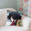 TTomiokas Giyuus Case Plush Fabric Soft Pillowcase Double Sided Print Cushion Cover Household Gifts