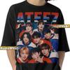 ATEEZ KPOP BOYBAND Shirt, Seonghwa Vintage T-Shirt, Ateez K-Pop Fanbase Merch Custom Tour Tee, San Kpop Boyband Concert Bootleg 90s Rap Gift