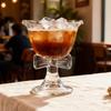 Bow Ice Cream Cup Elegant Butterfly Juice Milkshake Glass Cup