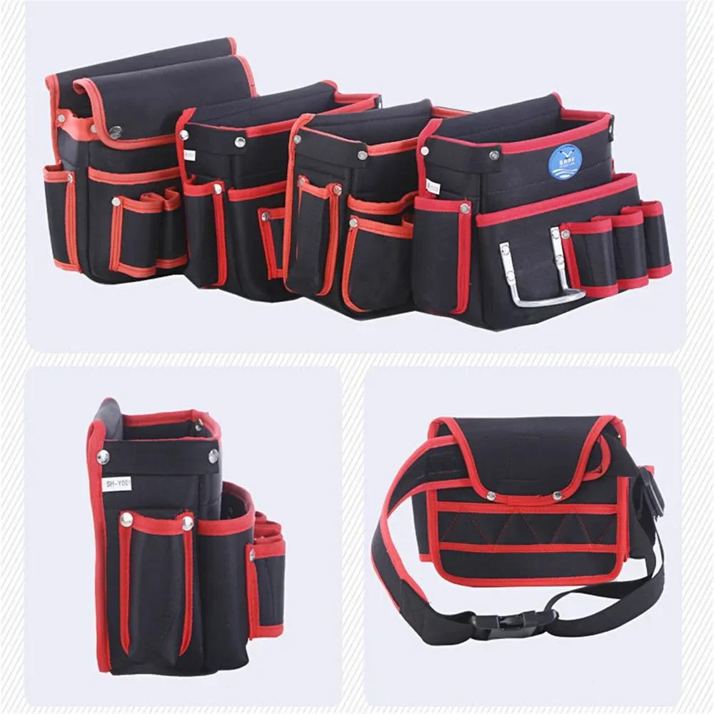 Canvas Werkzeugtasche Für Elektriker Werkzeugtasche Wasserdicht Schreiner Spezieller Arbeitsgürtel Tasche Mit Gurten Werkzeugtasche Organizer