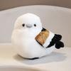 Aegithalos Plush Glaucogularis Toy Bird Stuffed Animal Doll Decoration Gift