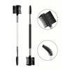 1PCS Eyebrow Eyelash Shaper Eyelash Comb Double Head Brush Makeup Grooming Tool For Separating Lashes Eyebrow Eyeshadow Brush