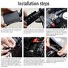 Motorcycle Electric Heated Grips Scooter Moped Bar Hand Warmer Cover Adjustable Temp Hot Handlebar USB Charging 1 Pair