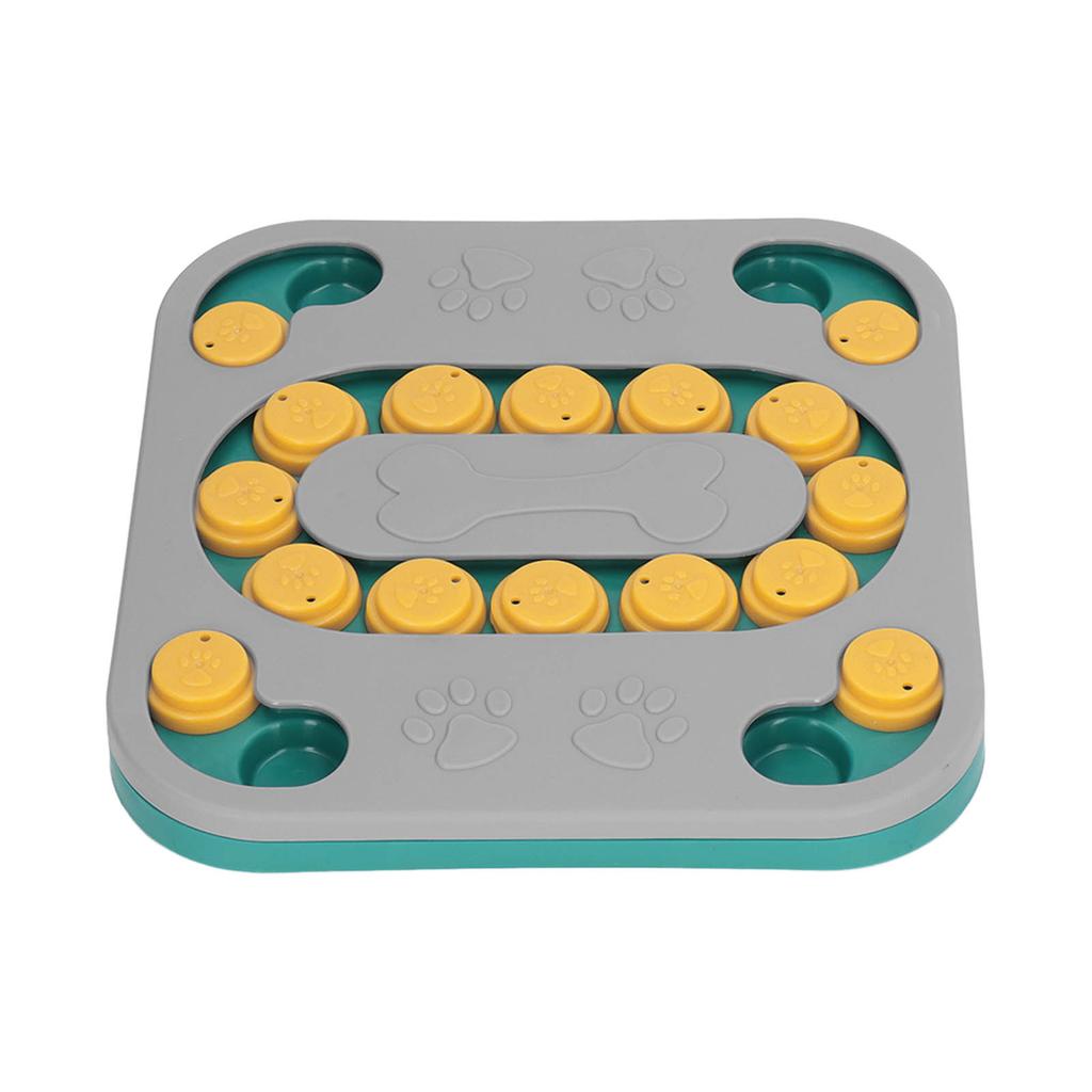 Dog Puzzle Toys Educational Relieve Boredom Dog Food Dispenser Game for Interactive Training Grey