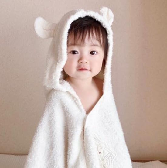 

Kontex CHOUETTE Hooded Bath Towel for and Imabari Made in kontex Babies, Toddlers, Children, Towel, Japan, (Ivory) слоновая кость