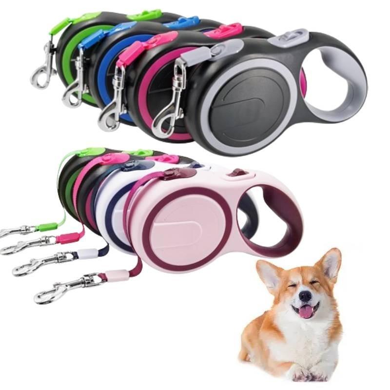 Langleine Automatisch Einziehbar für Große Hunde mit Komfortablem Griffdesign und Lebhaften Farboptionen