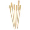 Bamboo burger toothpicks 15 cm 50 pcs.