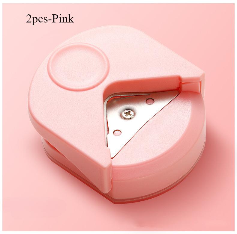 Circle Cutter Button Maker Corner Round Machine Corner Punching Portable Paper Cutter Card Photo Cutting