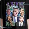 Andy cohen shirt, Vintage style Print Graphic Textured text Design Mens Kids T Shirt