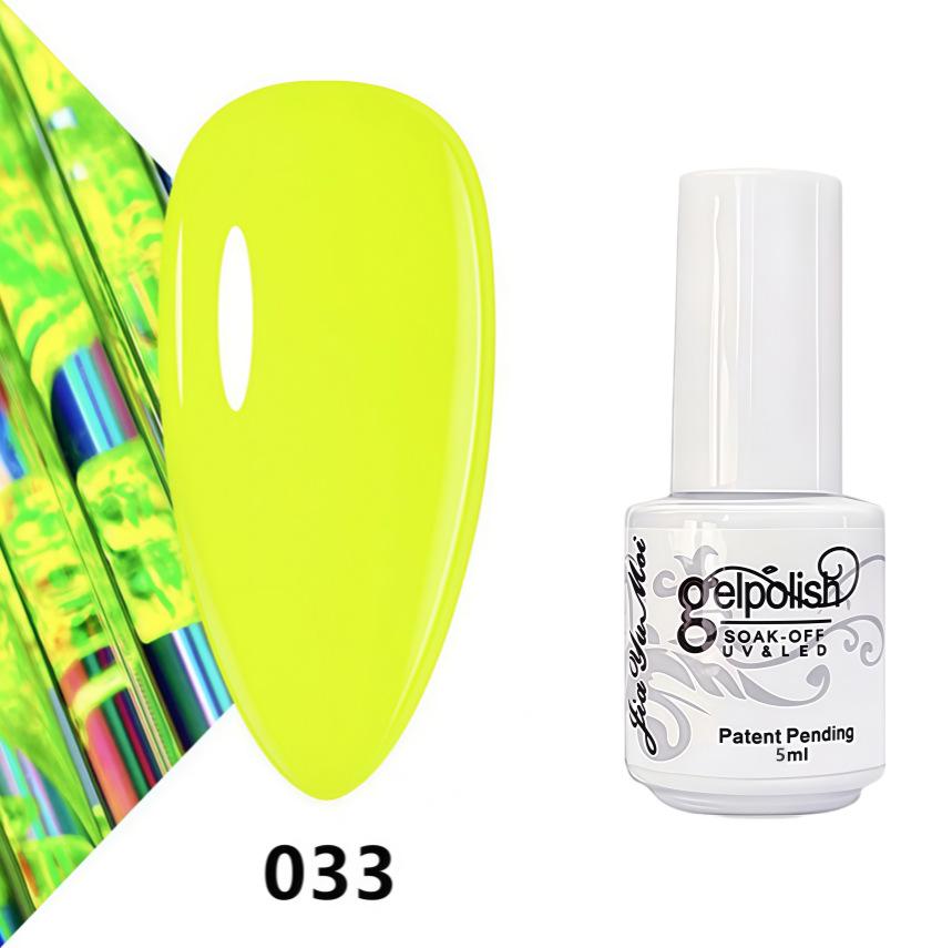 GELPOLISH Nail Art Set: Base, Top Coat, Transparent & White Gel Polishes