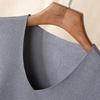 Men Winter Seamless Vest V-neck Sleeveless Thermal Underwear Elastic Slim Fit Bottoming Shirt Tops