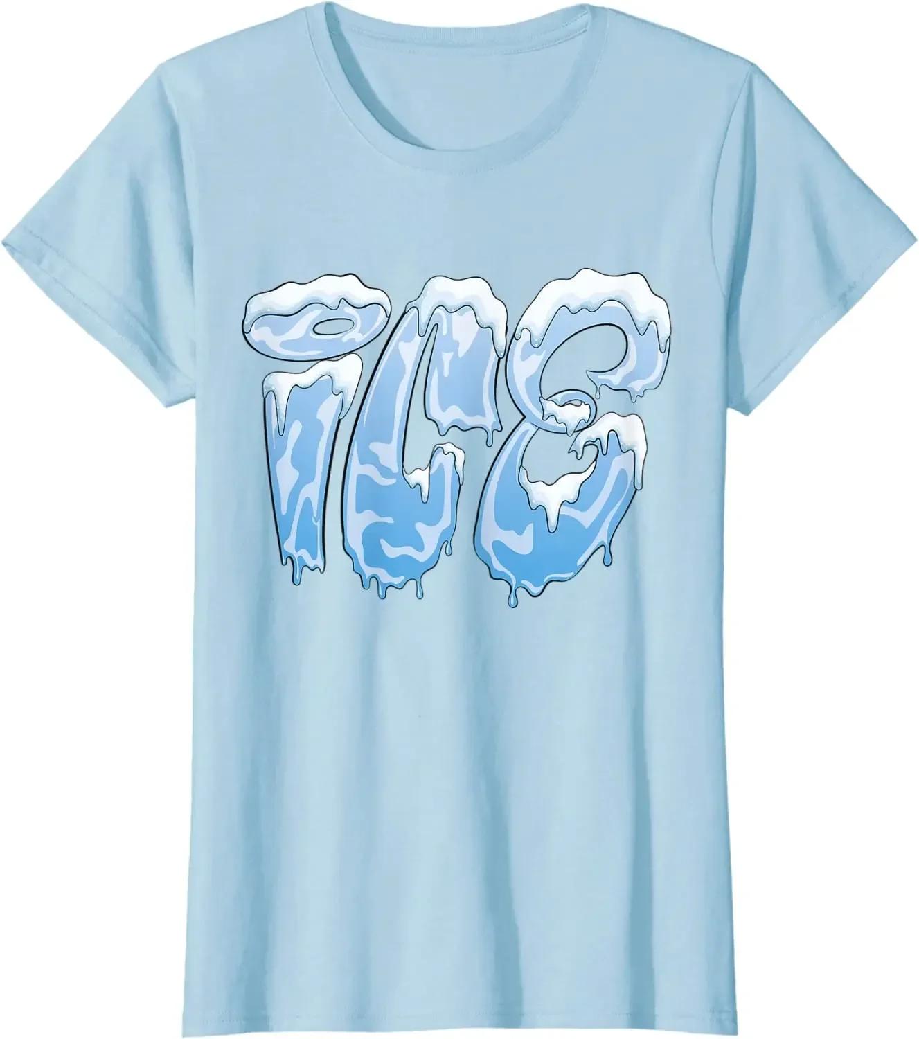 

Забавный костюм «Лед и Пламя», семейная пара, женская футболка, мужские футболки, повседневные хлопковые футболки Harajuku, на каждый день, на четыре сезона 4XL