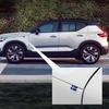 Auto 3D Schweden Flagge Dekoration Emblem Aufkleber Auto Innenraum Spalt Tür Kofferraum Frontgrill Abzeichen Aufkleber für XC40 XC60 XC90 S60 S90 V40 V90