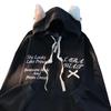 American sweet and cool wind cat ears hooded sweater women's spring and autumn 2025 design sense niche lazy chic couple coat