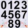 Modern Floating Houses Number Metal Houses Number Rusts Proof Home Address Number/Plaques Metal Mailbox Number Set