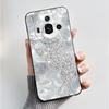 Printing Case For ZTE Nubia Z50S Pro 5G Funda ZTE Nubia Z60S Pro 5G Cover Soft Silicone Black Shell Cute Flower Cartoon Casing